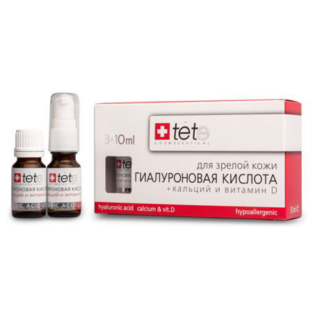 TETe Cosmeceutical, Гиалуроновая кислота плюс Кальций и витамин Д, 310 мл
