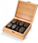 Набор массажных камней для стоунтерапии 18 штук