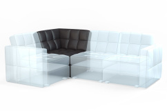 Угловой модуль дивана QUANTO