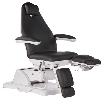 Педикюрное кресло P45 пятимоторное с подогревом и поворотом на 240°