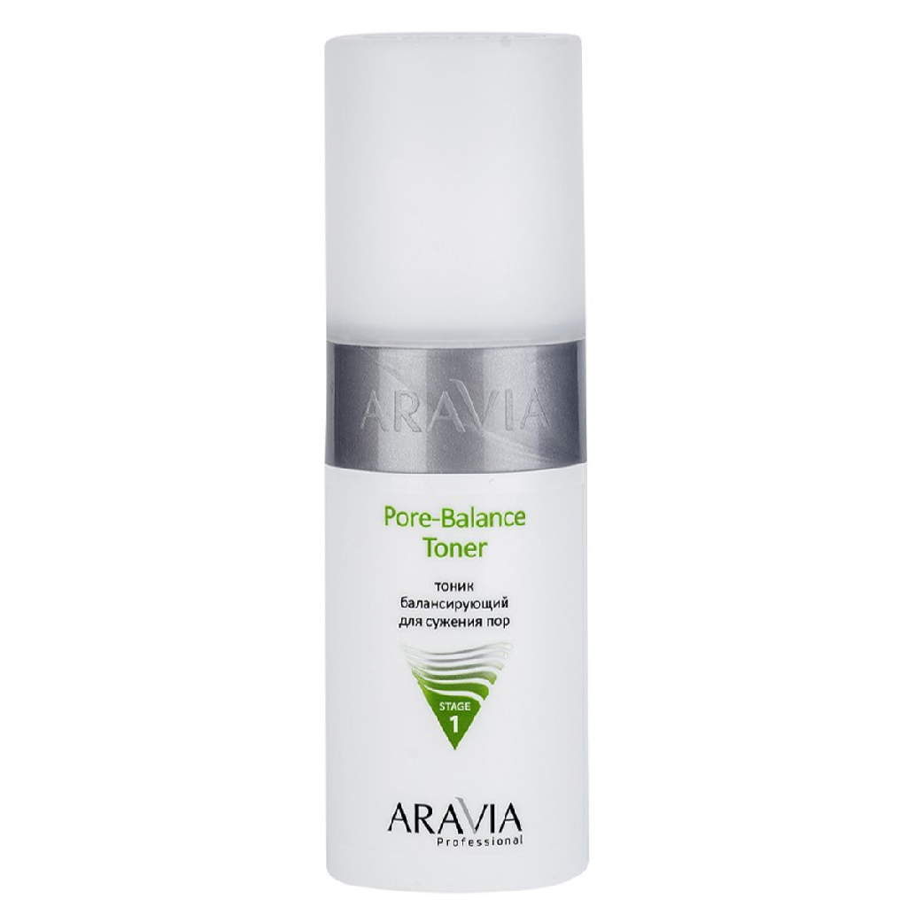 86eb1e80-00c7-11ec-ba9f-001e67fb60ab〵ARAVIA Professional, Тоник балансирующий для жирной и проблемной кожи Pore-Balance Toner, 150 мл_0