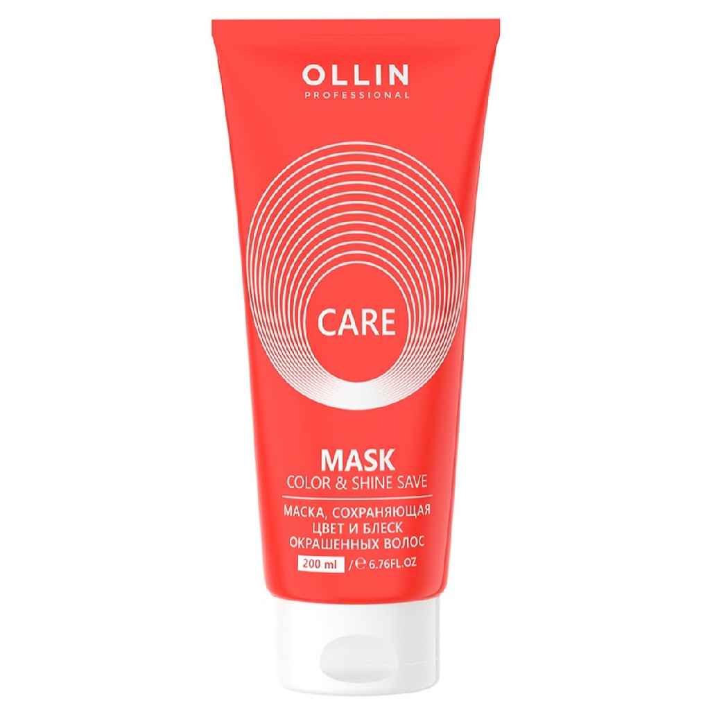 6b5aee0b-8918-11e5-bcc0-382c4ab341ae〵Ollin, Маска, сохраняющая цвет и блеск окрашенных волос Care, 200 м_1 (1)