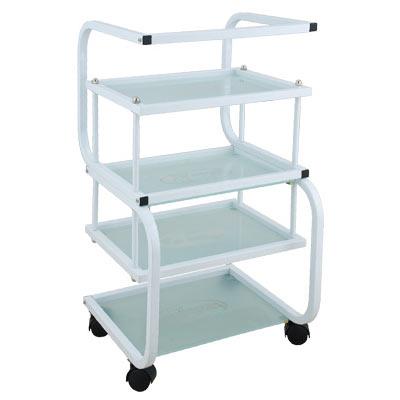 Тележка косметологическая H01 полки стекло