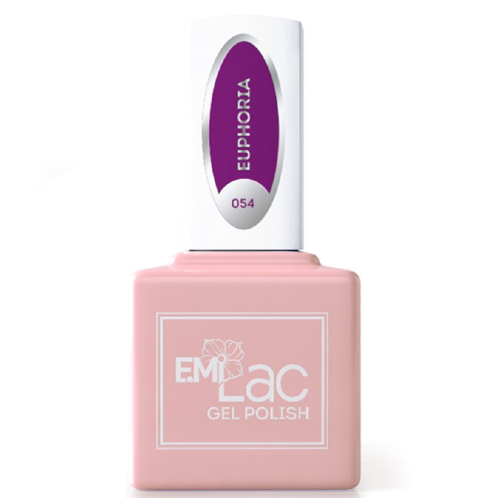 2b711377-938f-11eb-ba94-001e67fb60ab〵E.MiLac, Гель-лак №054 Эйфория NEON, 9 мл_1
