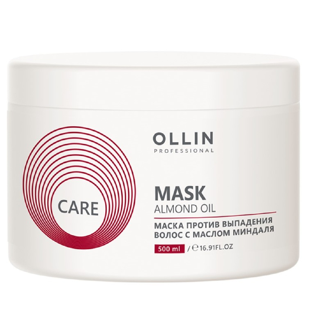 6b5aee0a-8918-11e5-bcc0-382c4ab341ae〵Ollin, Маска против выпадения волос с маслом миндаля Care, 500 мл_1 (1)