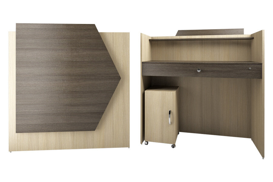 Стойка администратора AVANTI выдвижная тумба на колесах