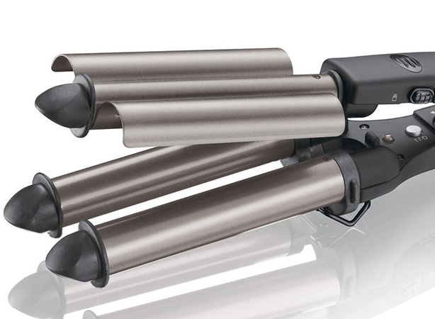 BAB2269TTE BABYLISS Плойка тройная титан+ турмалин (22,19,22мм)