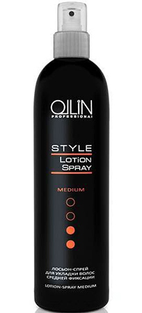 721166 OLLIN STYLE Лосьон-спрей для укладки волос средней фиксации 250мл