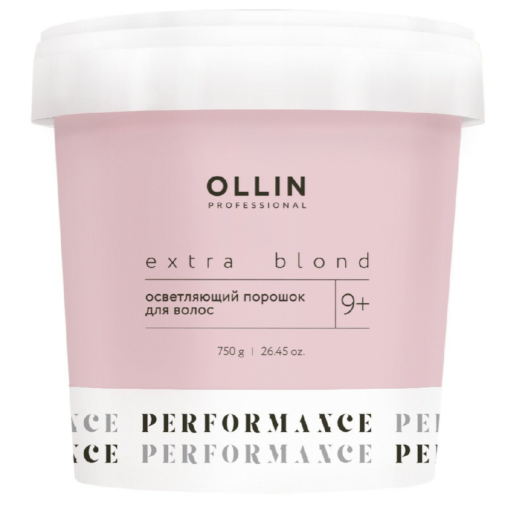 8955f711-c1b0-11ee-b7be-006f60783876〵Ollin, Осветляющий порошок для волос сиреневый EXTRA BLOND PERFORMANCE 9+, 750 г._0 (1)
