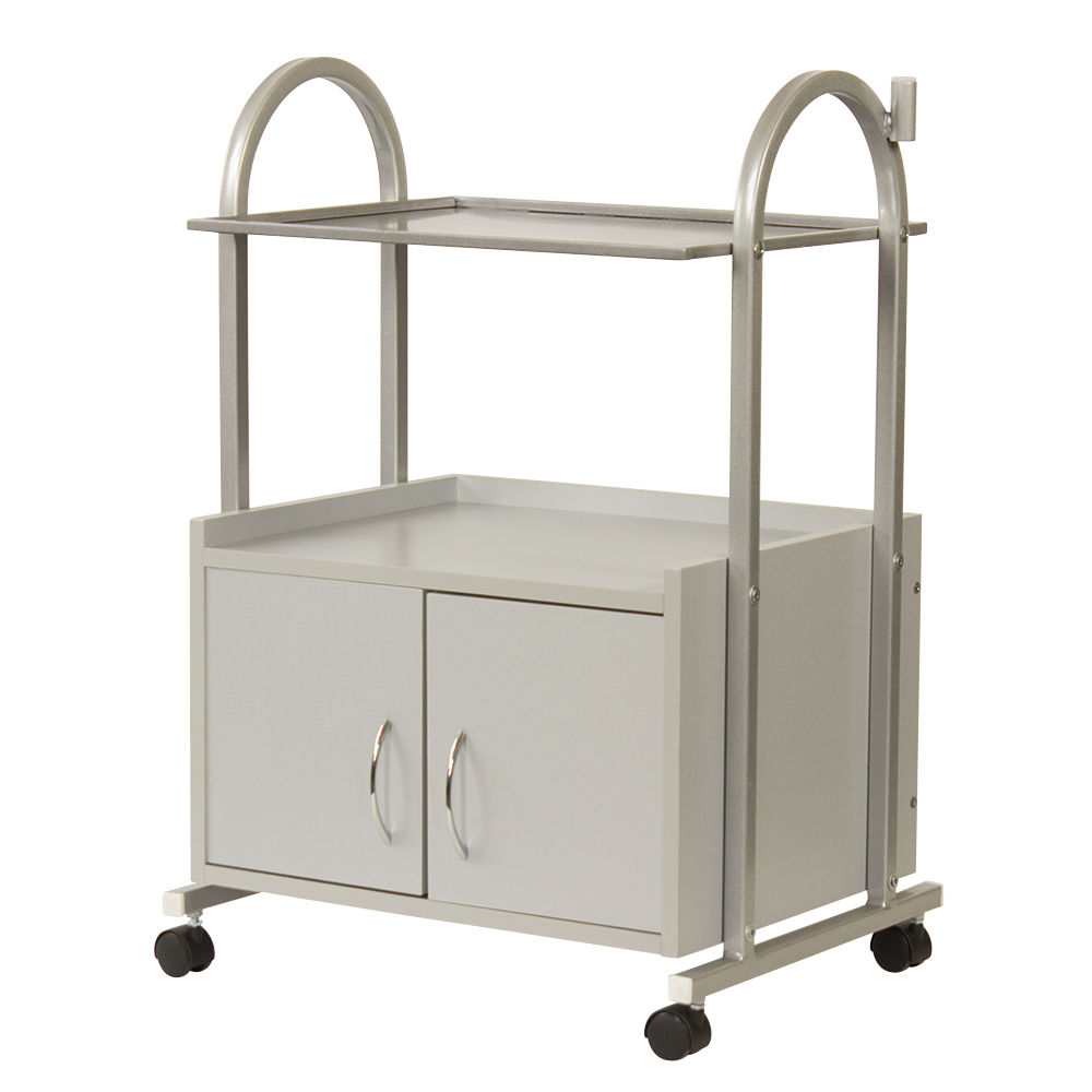 Тележка косметологическая МД 103 серебро