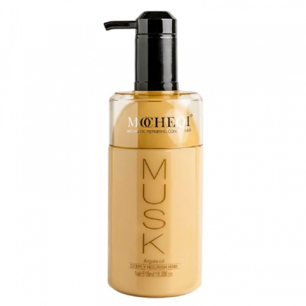 318e28b0-b3c1-11ef-ad33-006f607838a9〵MOCHEQI Musk, Кондиционер Реконструирующий с маслом Арганы, 518 мл_1