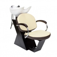 Парикмахерская мойка Дасти с креслом Орион Люкс 3