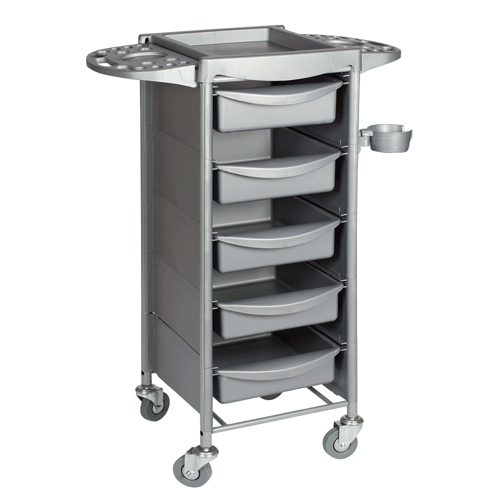 Парикмахерская тележка Т 30 М серебро