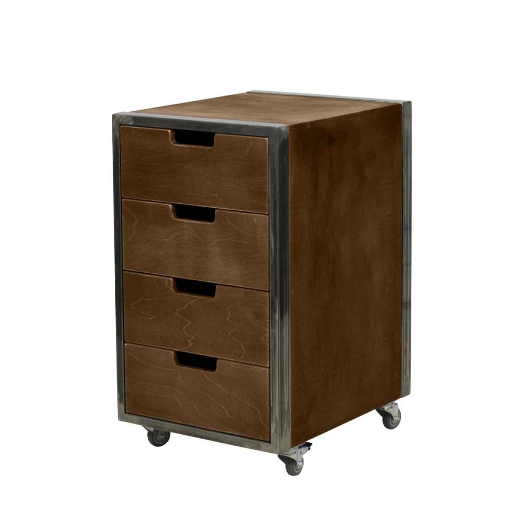 Парикмахерская тележка барбера City Brown