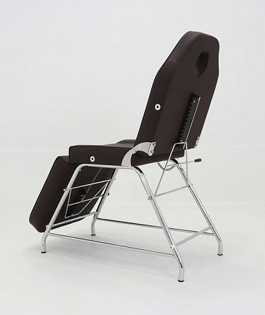 Косметологическое кресло FIX 1B (КО-169) шоколад в комплекте со стулом